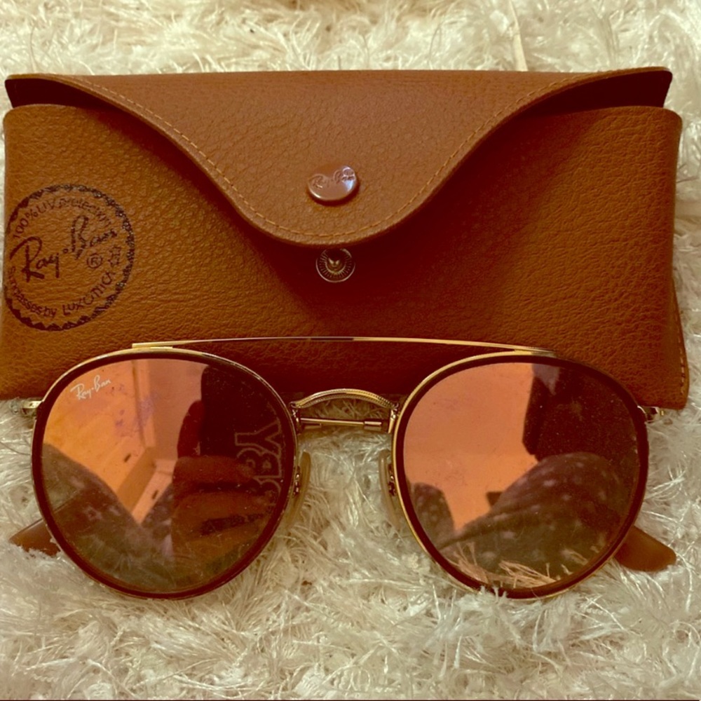 Ray Ban double bridge sunglasses 🌸